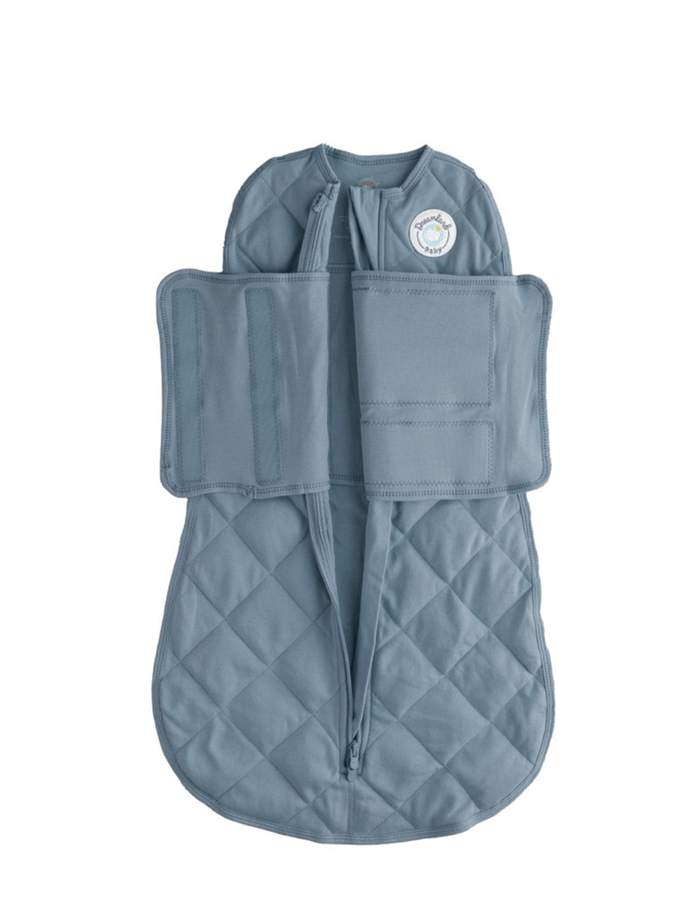 Dreamland Blue Baby Weighted Swaddle Sleep Sack For 0-6 Months